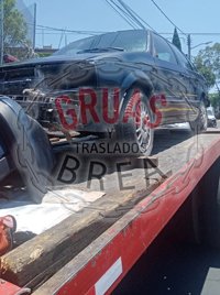 Grua de plataforma para vehiculos